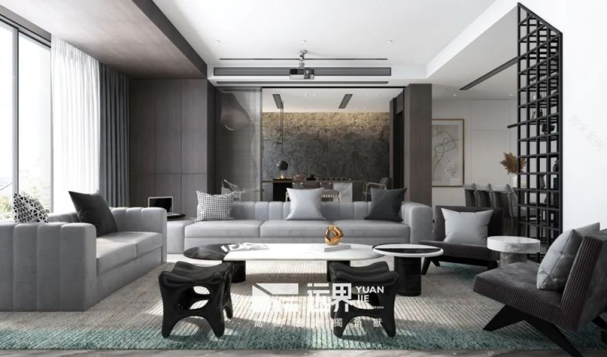 远界设计 | 成都九里晴川 | 现代极简,温馨家的艺术探索-63