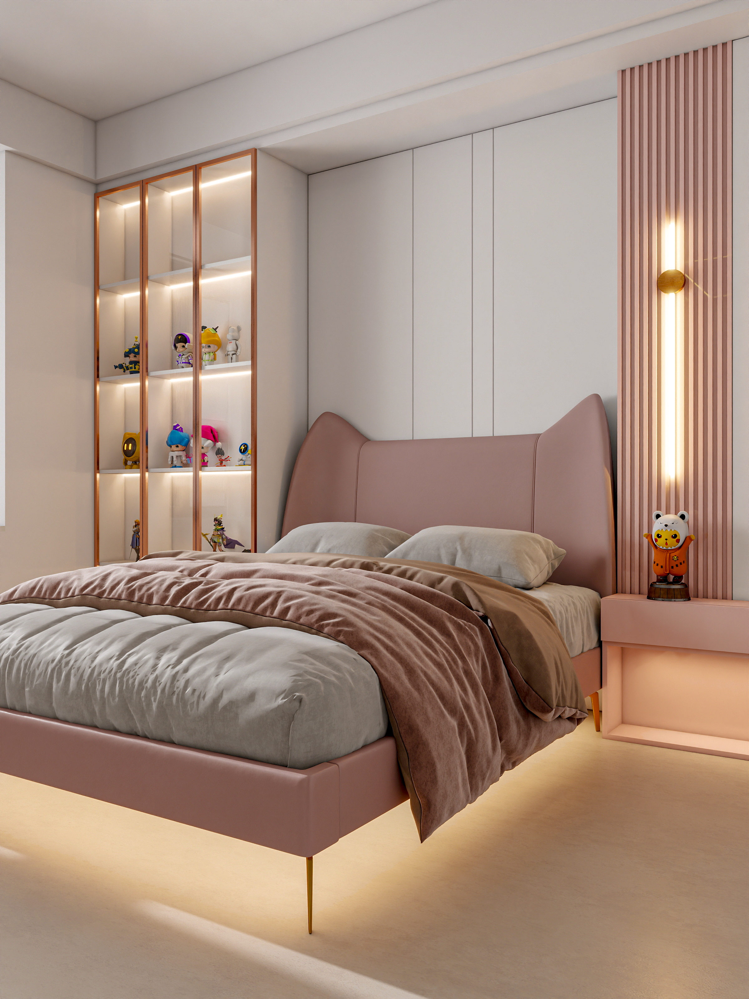 四川成都花间君邸（603平方现代极简底跃四居室）-66