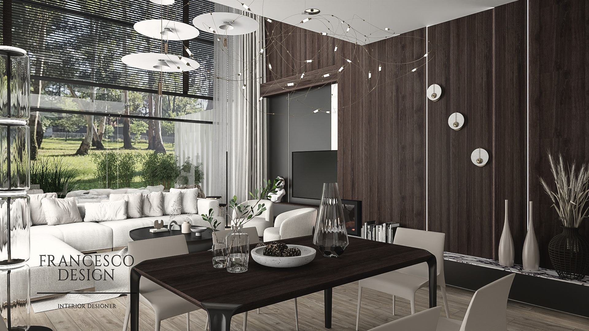 House in modern classic-10