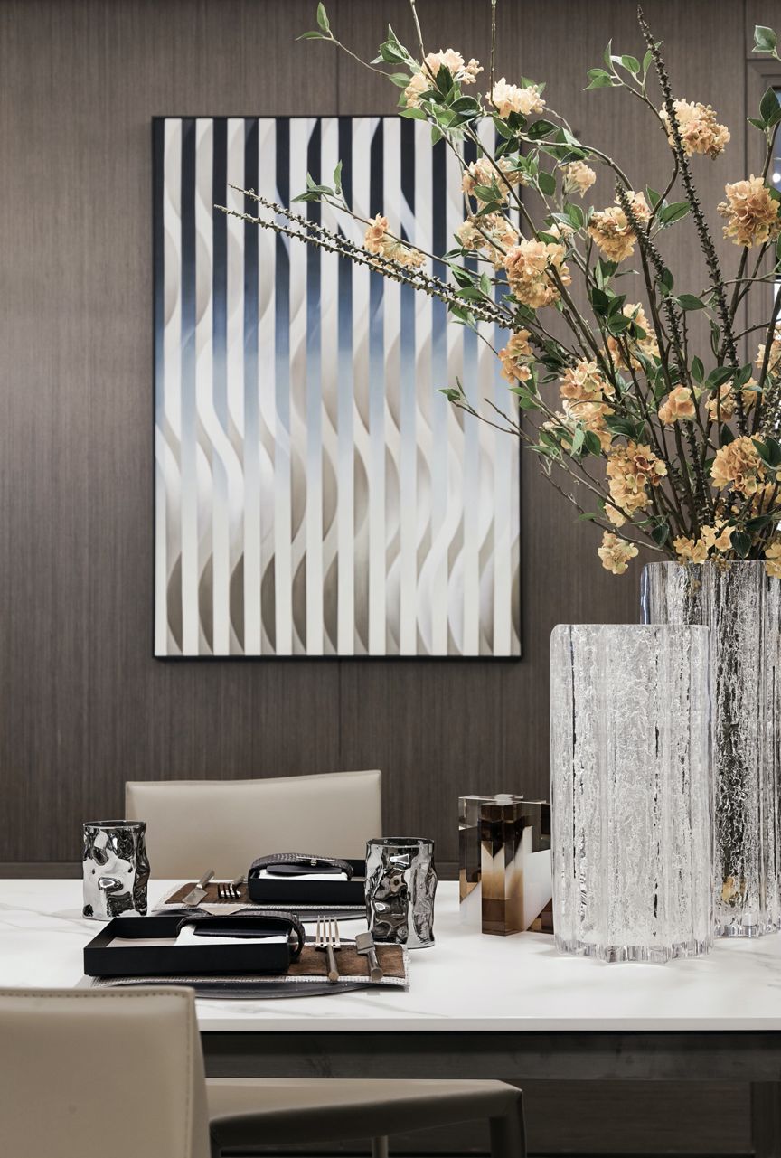 金地·悦城大境样板间 | 现代风格，艺术与生活的完美结合-23