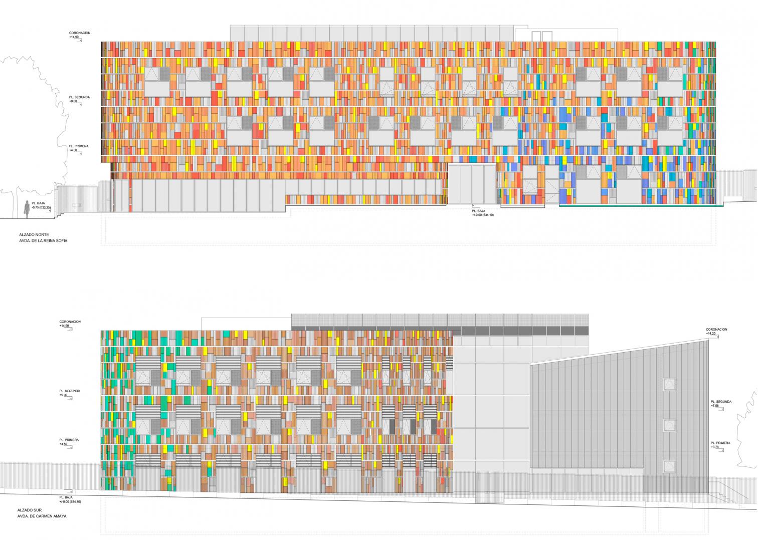 马德里 Leganés 图书馆丨西班牙马德里丨BN Asociados Arquitectos-18