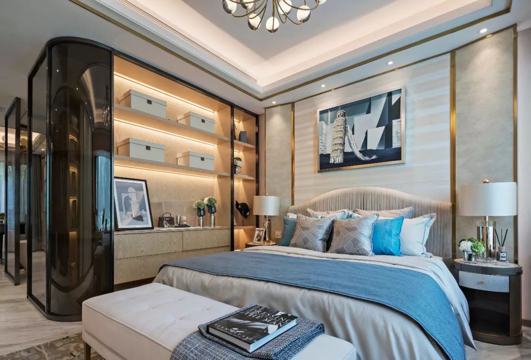杭州合景泰富苍南样板间 | 蒂芙尼蓝演绎轻奢雅韵-114