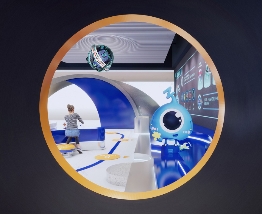 蓝宙星球体验店空间设计丨瑞德设计·空间-18