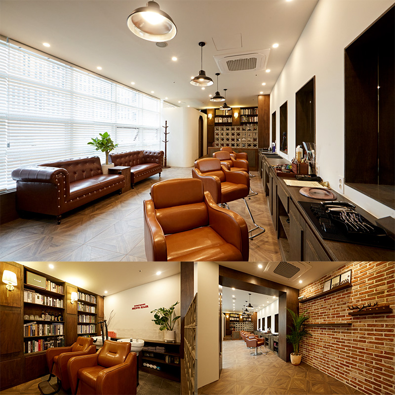 20 平米男士美容室，极简风格的设计魅力-1