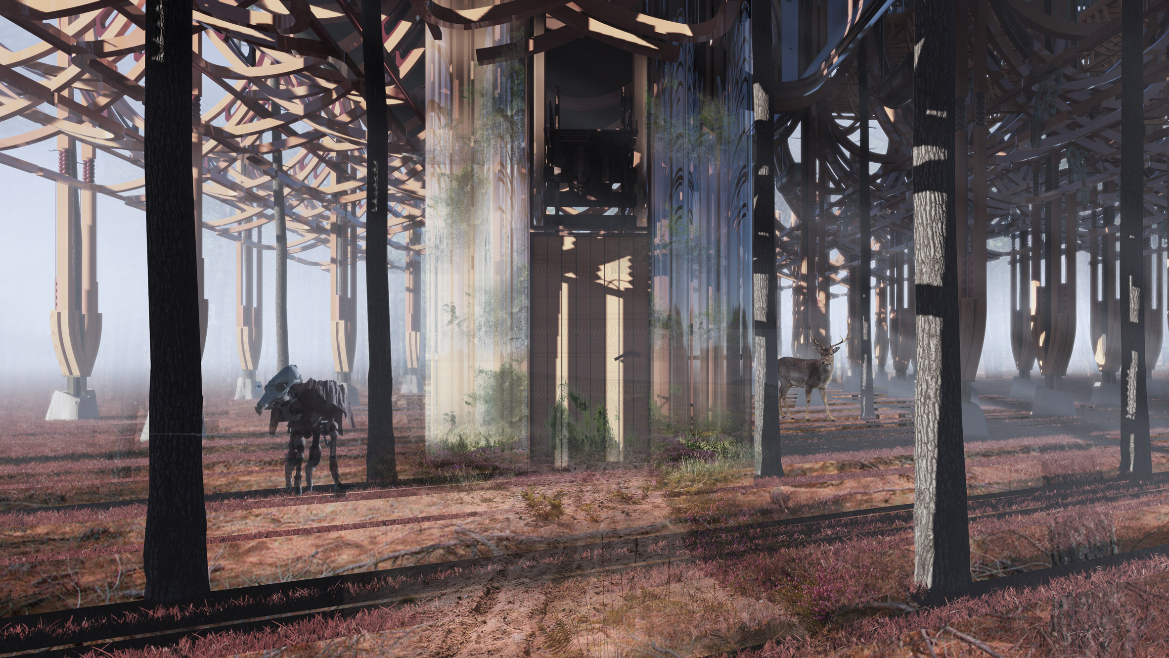 废弃物打造创意建筑 | 英国布莱顿学院学生获奖项目展-0