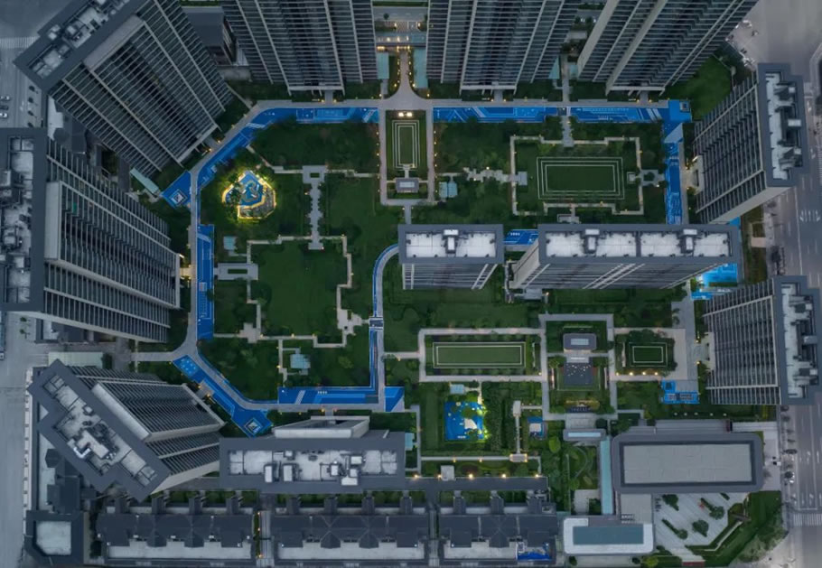 华侨城青白江粼港樾府景观设计丨中国成都丨基准方中成都景观事业部-20