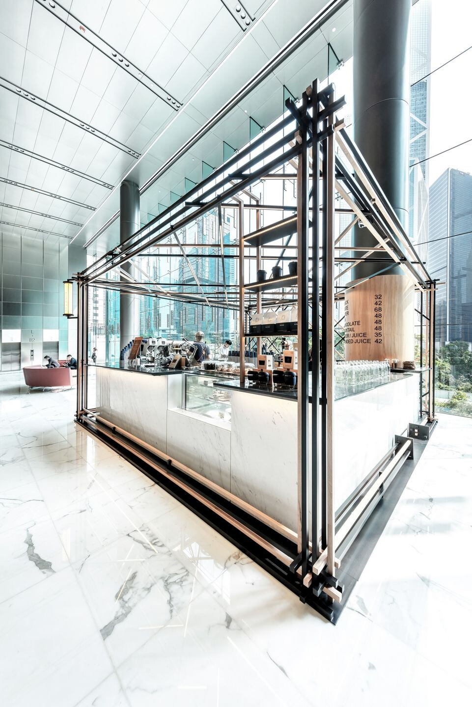 香港金融中心里的“竹签游戏”咖啡馆-13