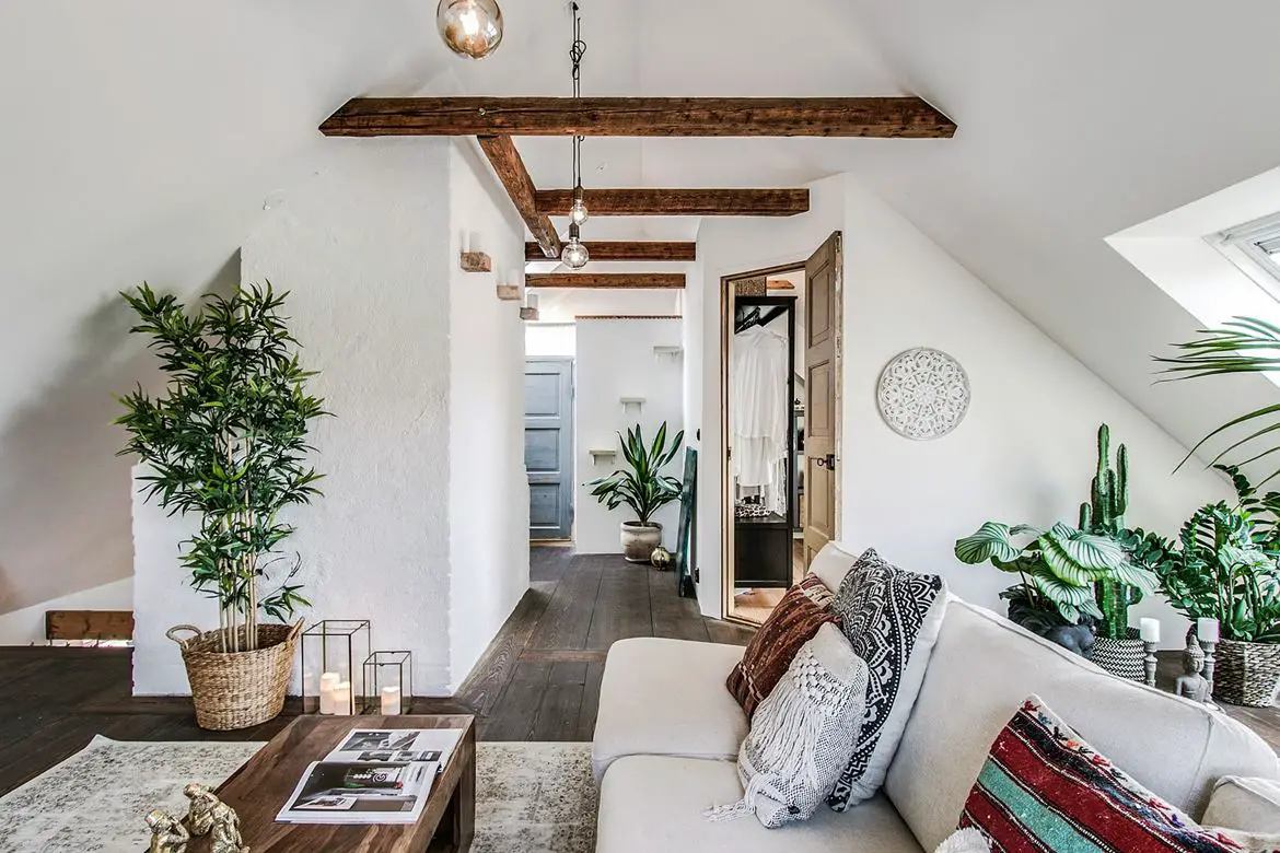 都市绿意 | 植物墙打造自然家居-11