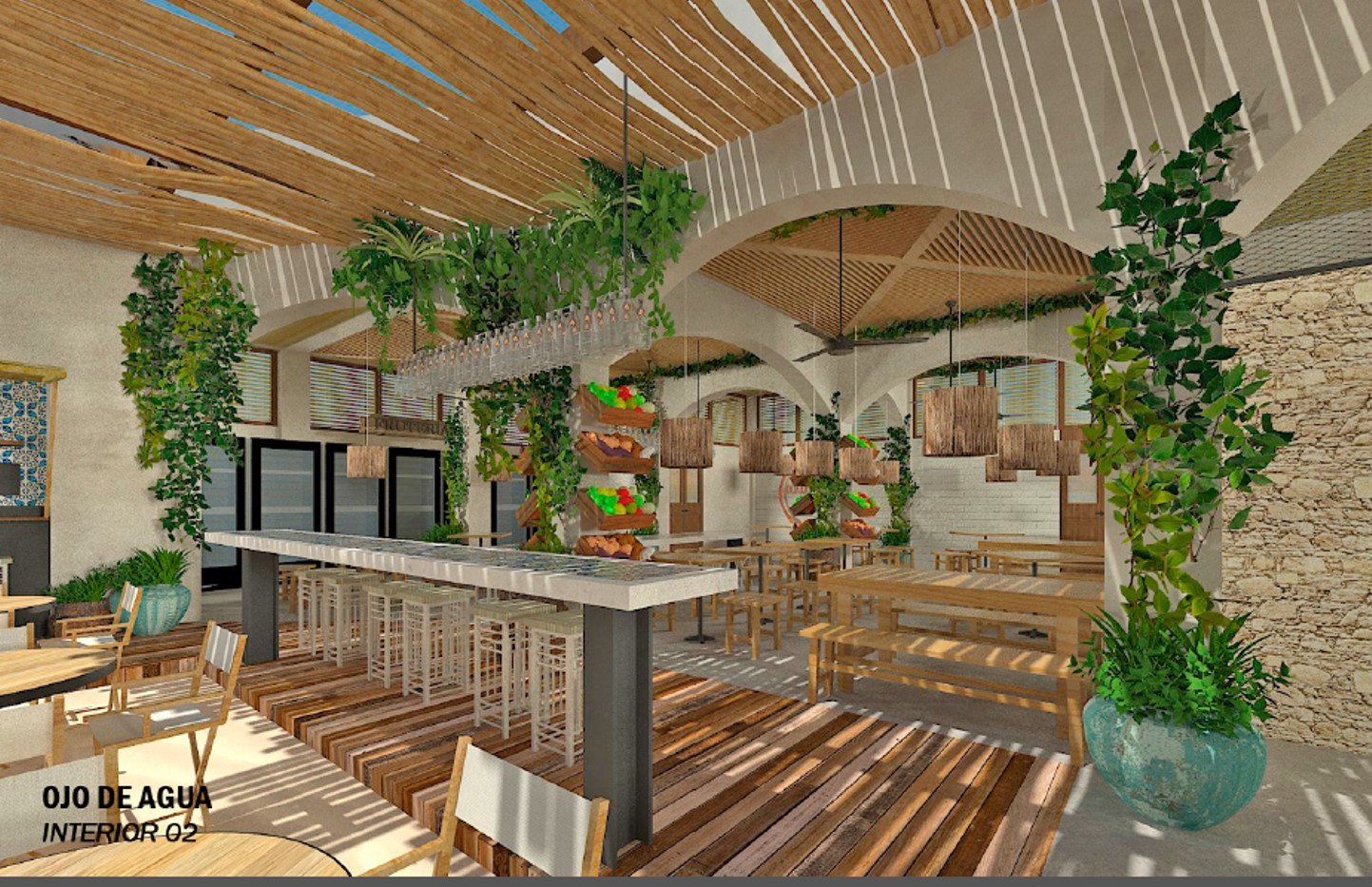 CO-TA Arquitectura丨酒店丨RestauranteOjodeAguaTulum-13