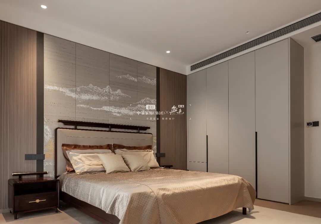 550㎡现代中式别墅丨中策装饰-54