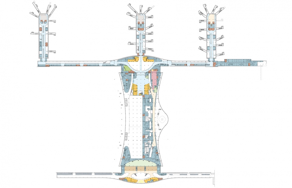 杭州萧山国际机场 T4 航站楼 | 莲下泛舟,桂雨飘香-124