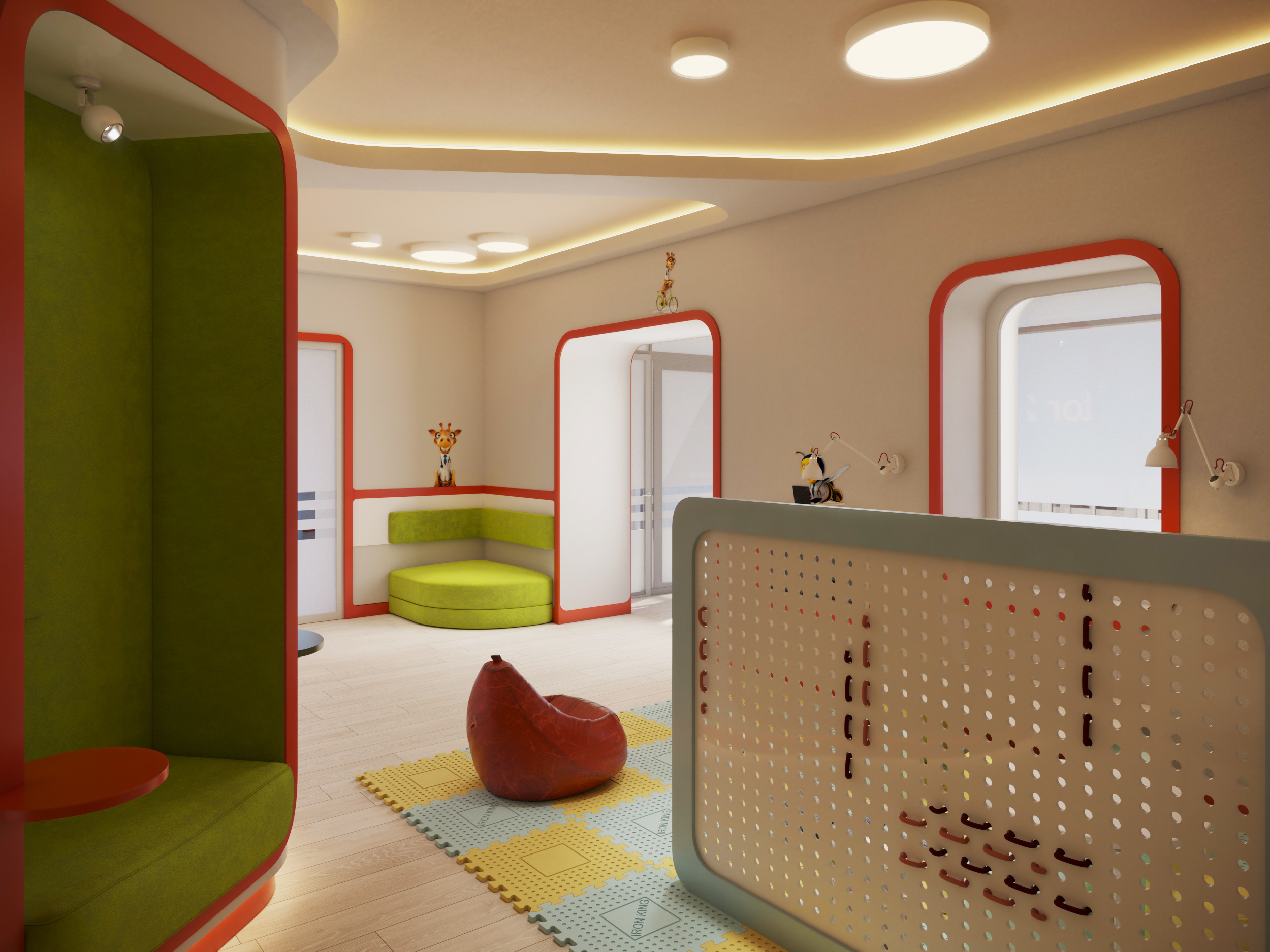 Холл детской больницы-4