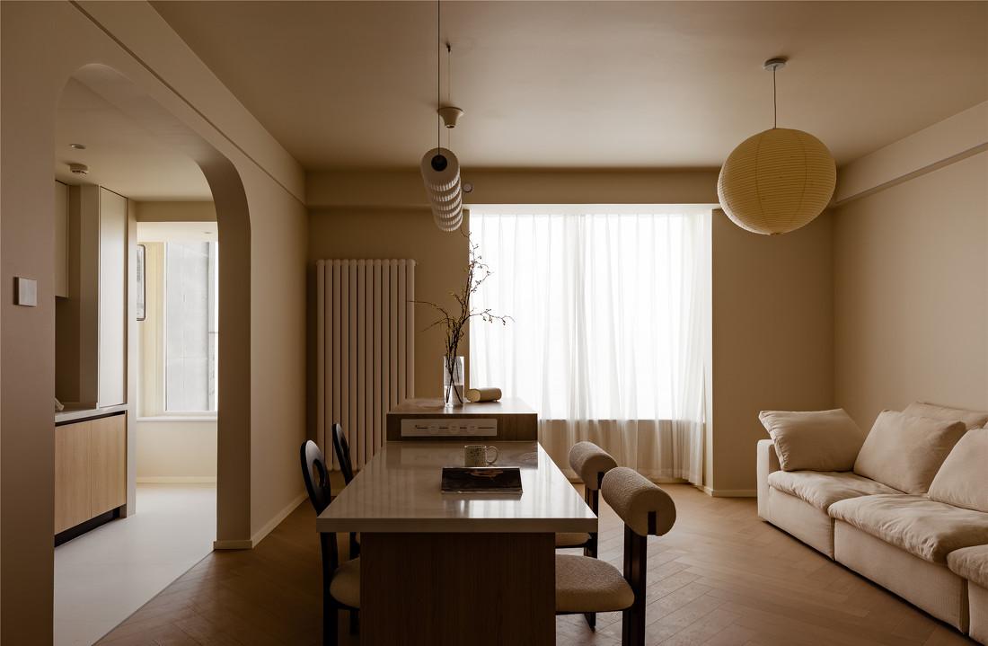 软糯奶油风小户型住宅设计-8