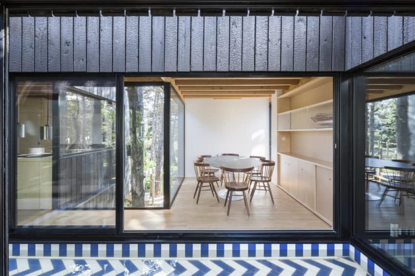 Uniquely Treehouse inspired house by Atelier Victoria Migliore features stilts, swings, and climbing nets just like the real thing-12