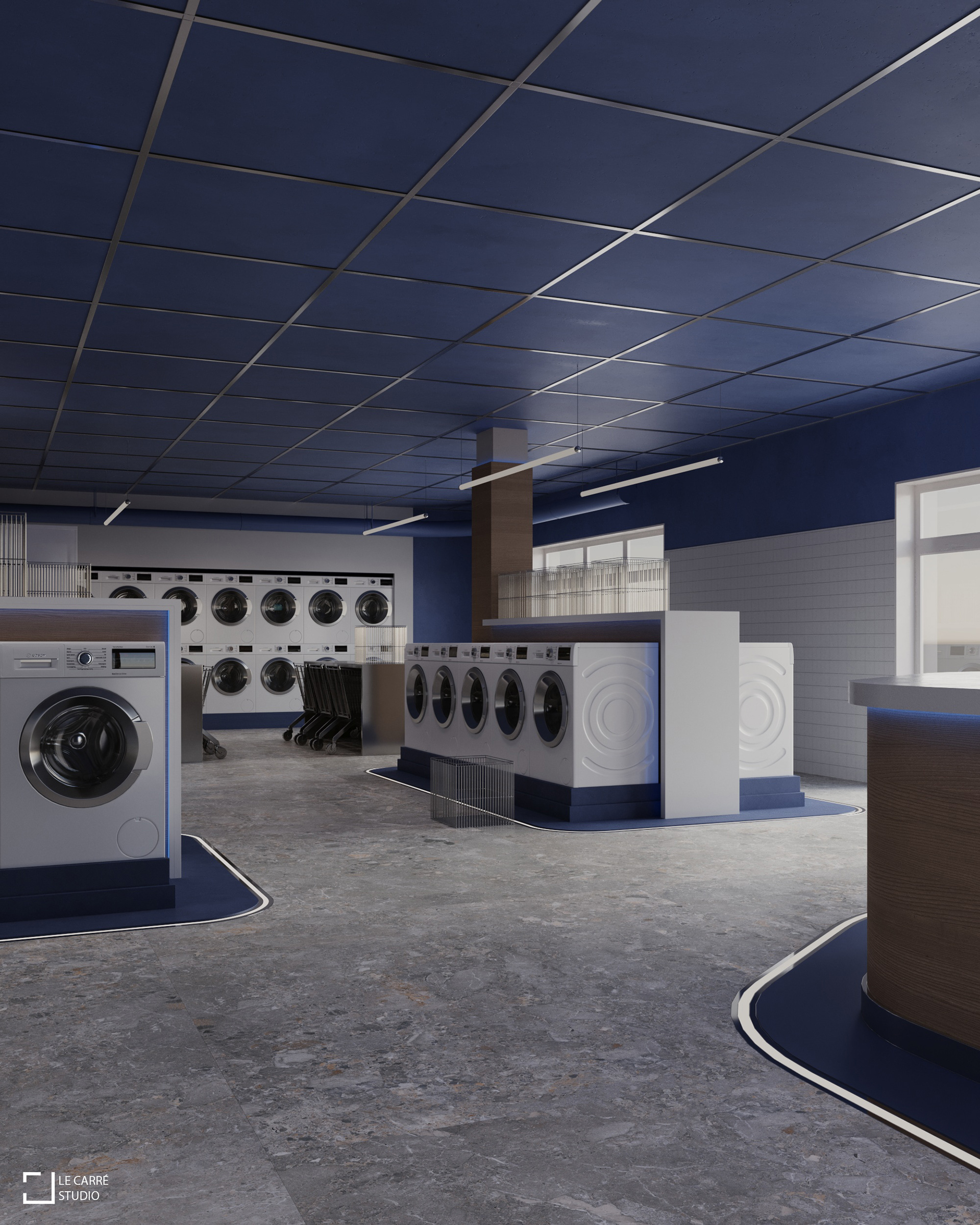 自助洗衣店丨美国-12