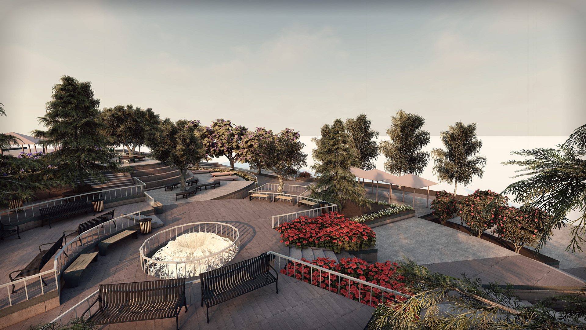 UNIVWESITY GARDEN LANDSCAPE-2