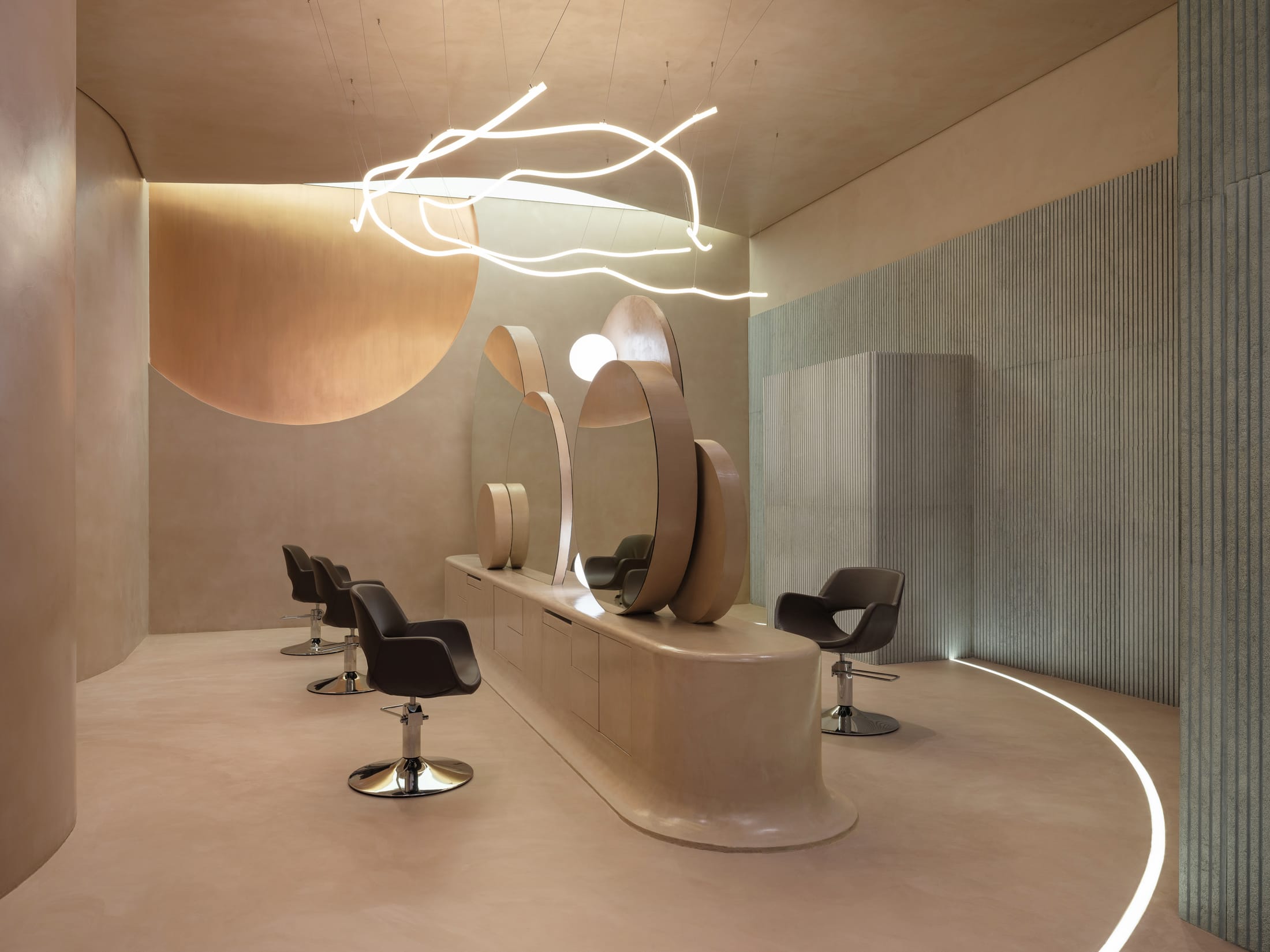 美容店丨沙特阿拉伯利雅得丨Ark4lab of Architecture-1