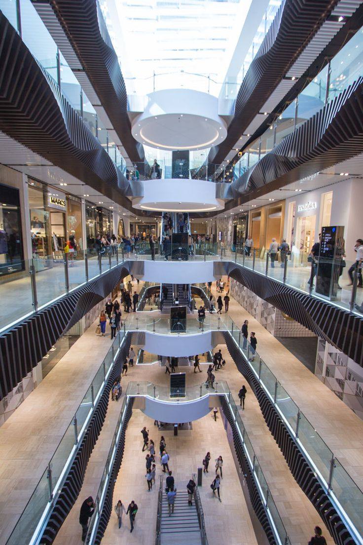 几十个超牛购物中心中庭方案-171