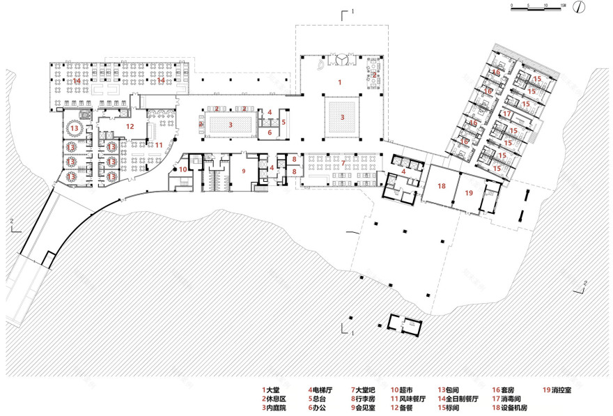 徐州园博园宕口酒店丨中国徐州丨筑境设计-82