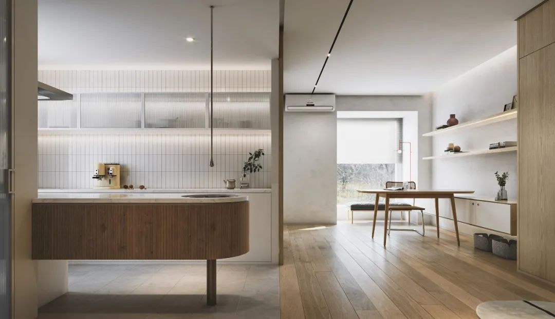 单身女性 46 平公寓,通透流畅的简约空间-45