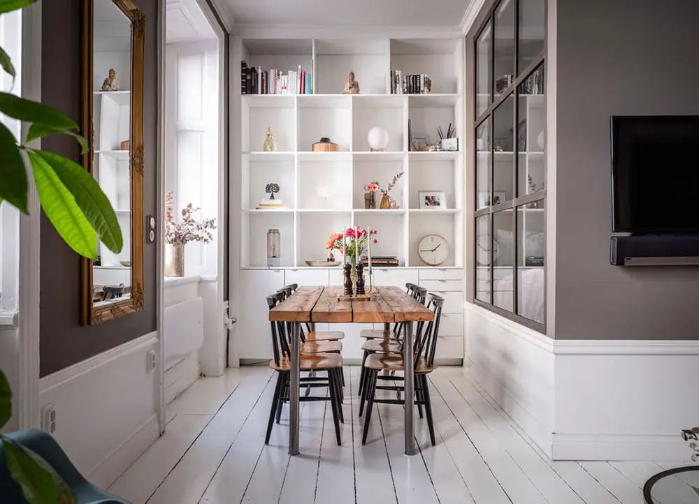 斯德哥尔摩大型工作室的玻璃卧室设计-1