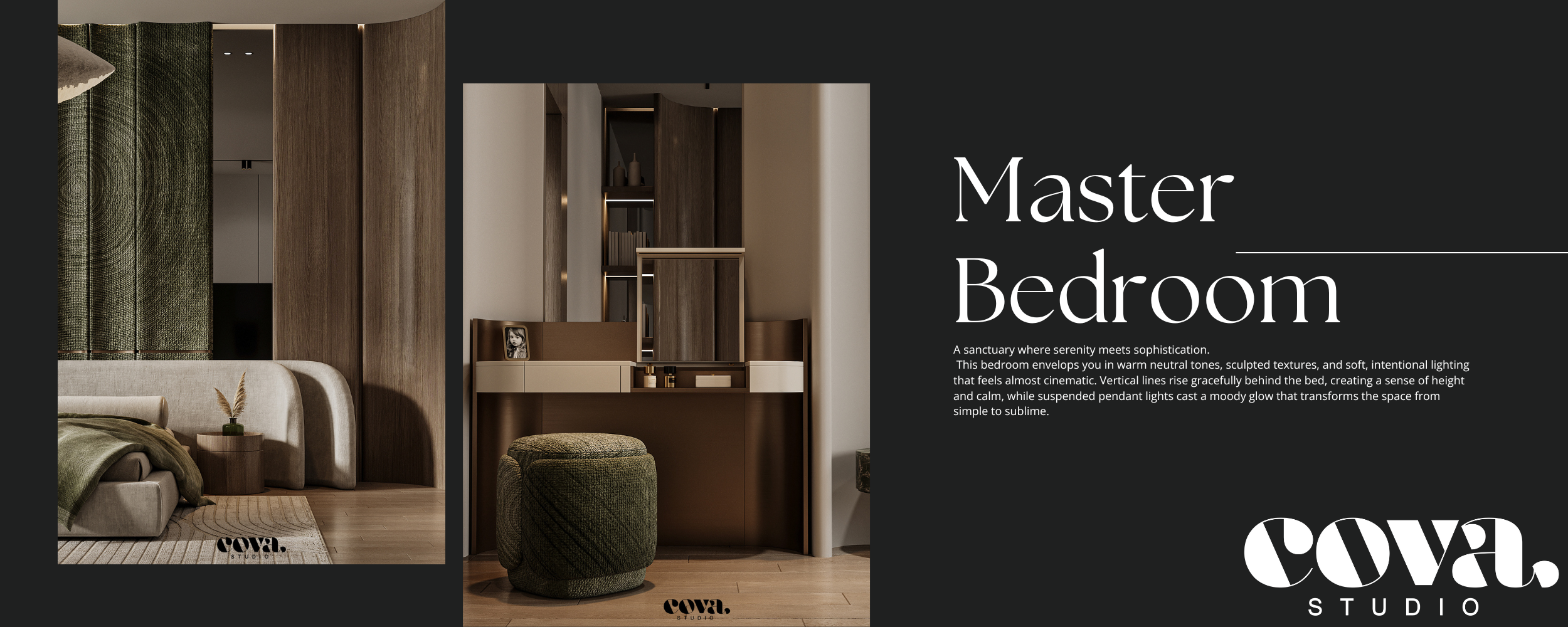 主卧室丨沙特阿拉伯丨Cova Studio-0