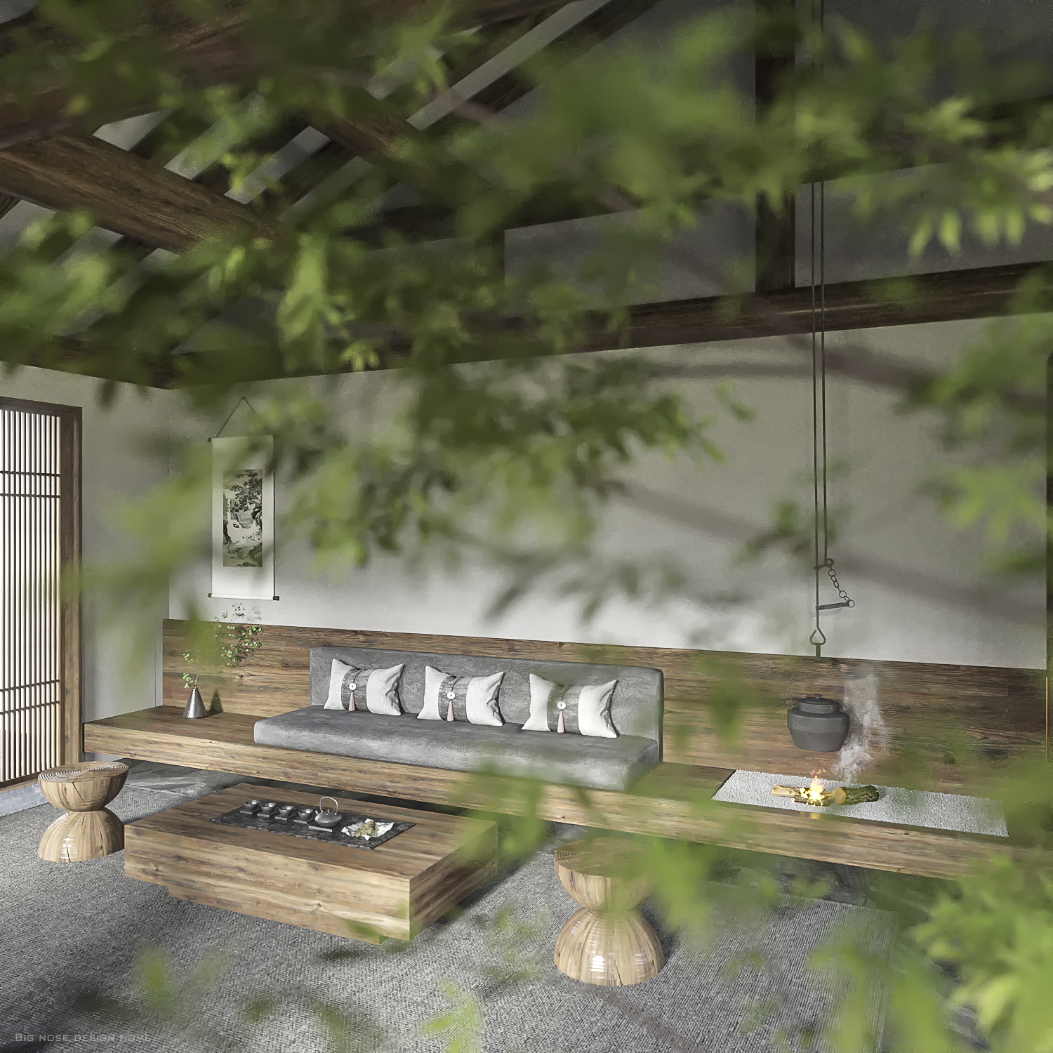 民宿改造设计（Hotel design）_新旧文化触碰出的中国新生活情境-53