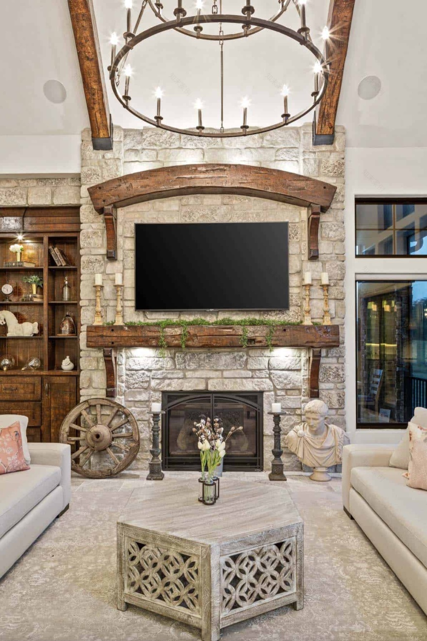 Old world design meets farmhouse style in this Ohio dream home-14