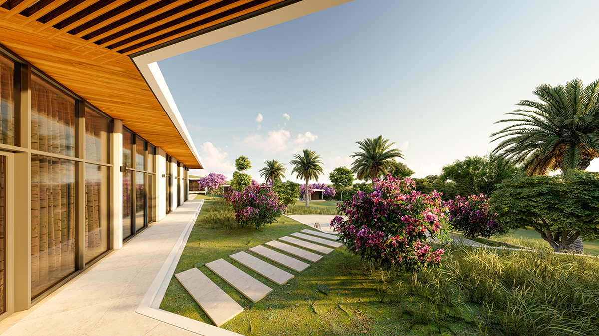 柬埔寨 SRE AMBEL 豪华别墅丨Ngoun Phanet\palm Studios-16