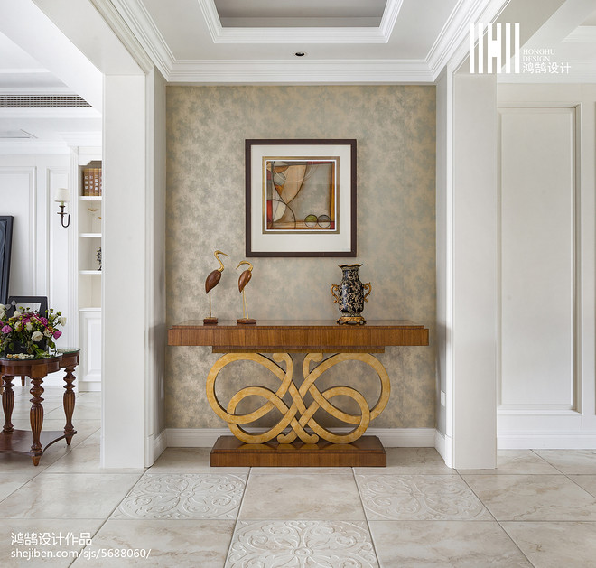 ◤幻城◢245㎡【国宾一号】简约美式装修案例-15