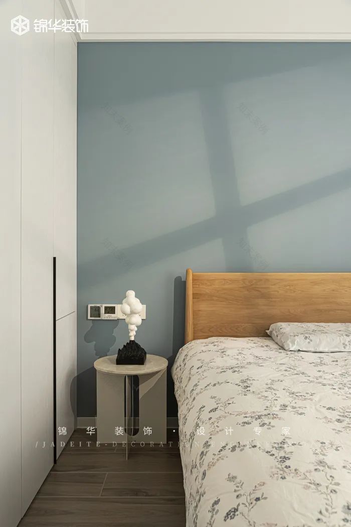 99㎡极简木质空间丨锦华装饰-54