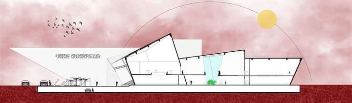 The crystal（会议和文化中心）丨埃及丨Helwan 大学工程学院 Mataria Bransh 建筑系-39
