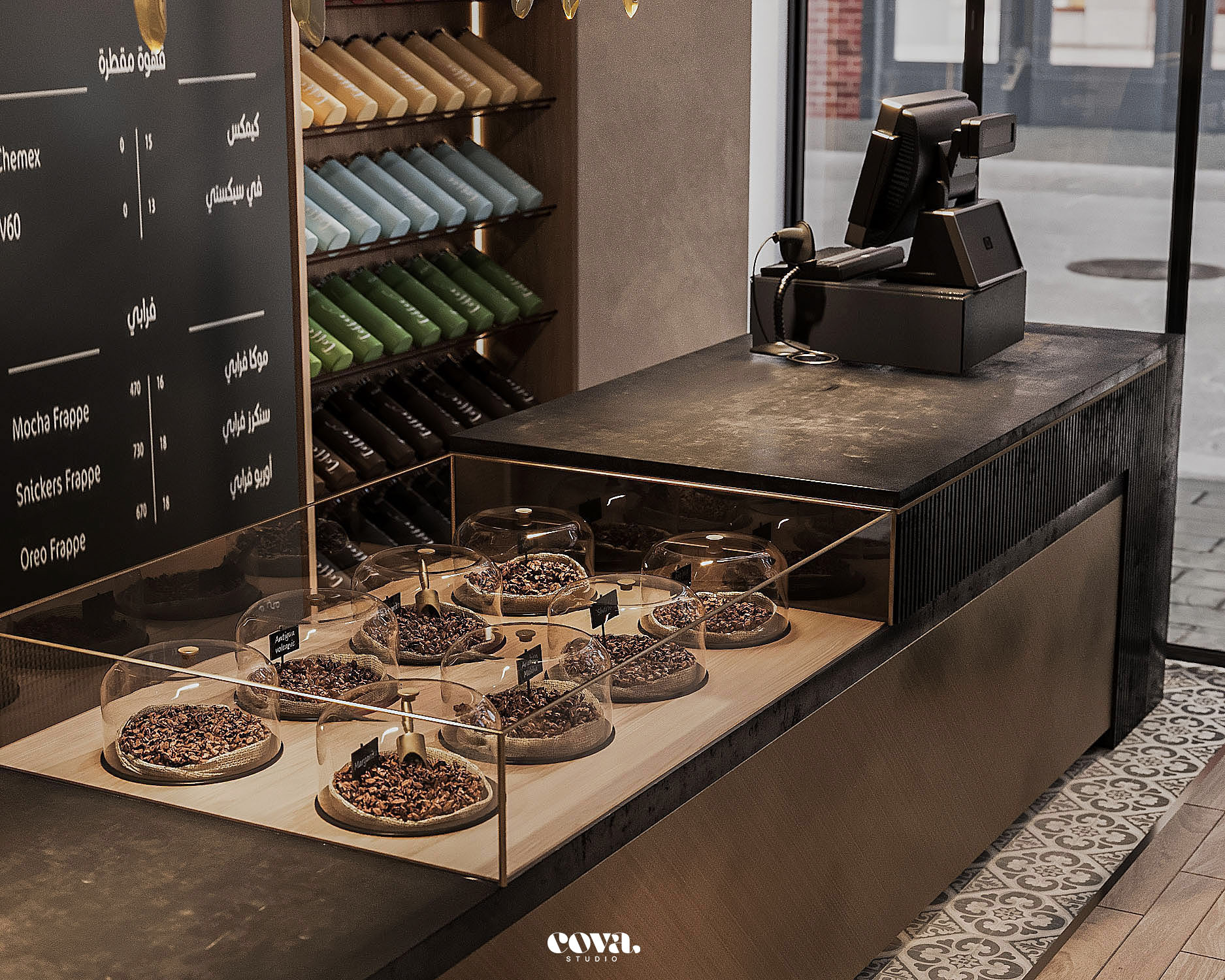 Sorrah Coffee咖啡店丨沙特阿拉伯丨Cova Studio-1