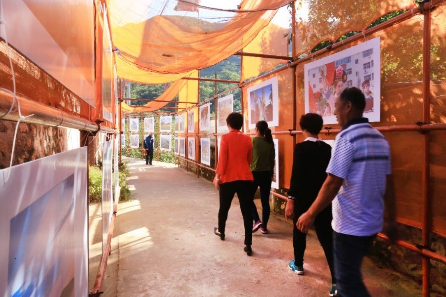 一星期 一万元 零废弃 | 脚手架建起的乡村艺廊-25