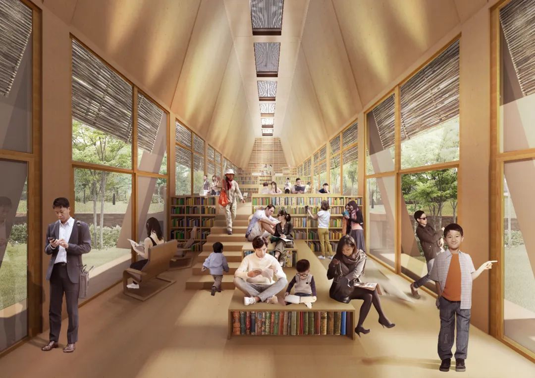 林中书屋·信阳羊山公园内的书屋和茶室丨中国信阳-14