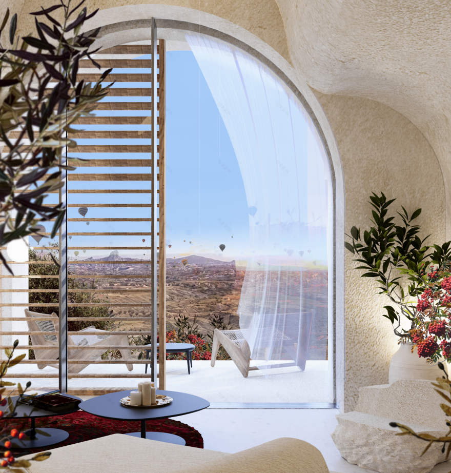 土耳其卡帕多奇亚 Turkmenlik Spa Hotel 设计丨GAD-16