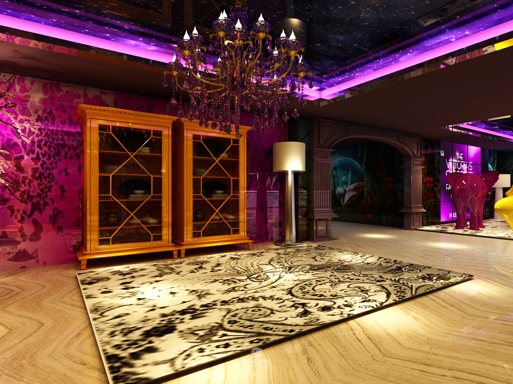 银川室内装修设计--KTV装修设计-8