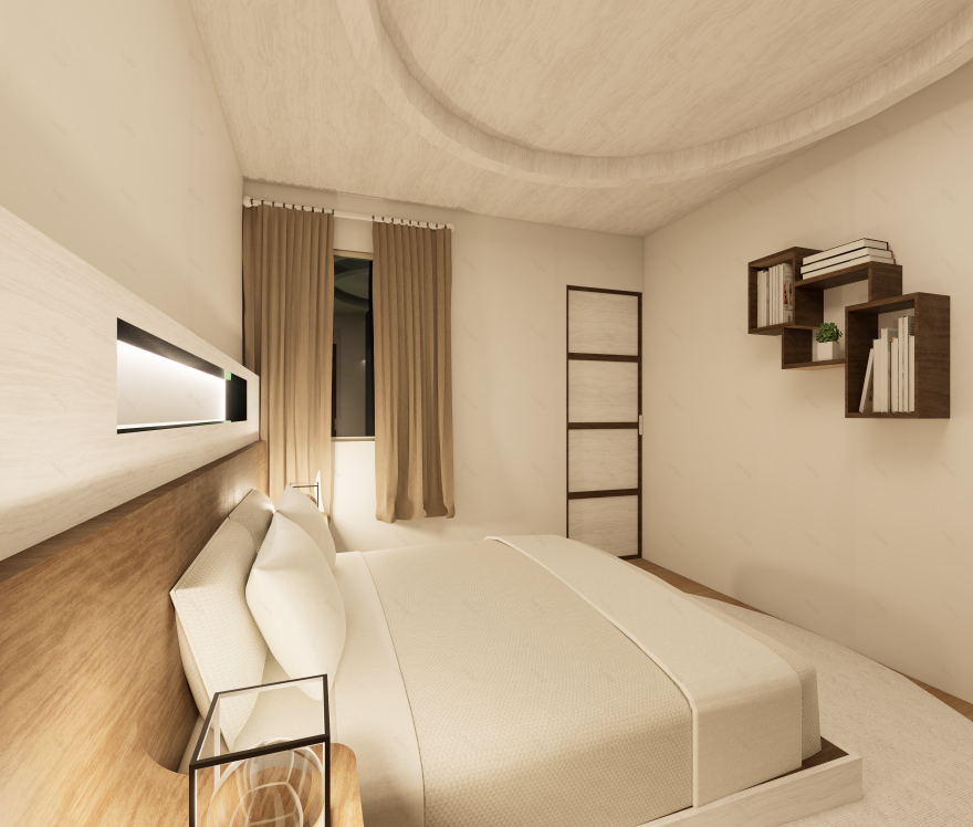 4 room HDB flat(禅意风格4房组屋)-9