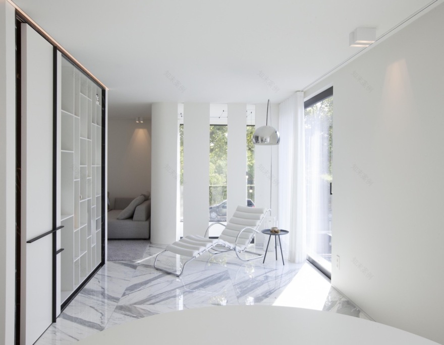 比利时哈塞尔特现代家庭住宅-83