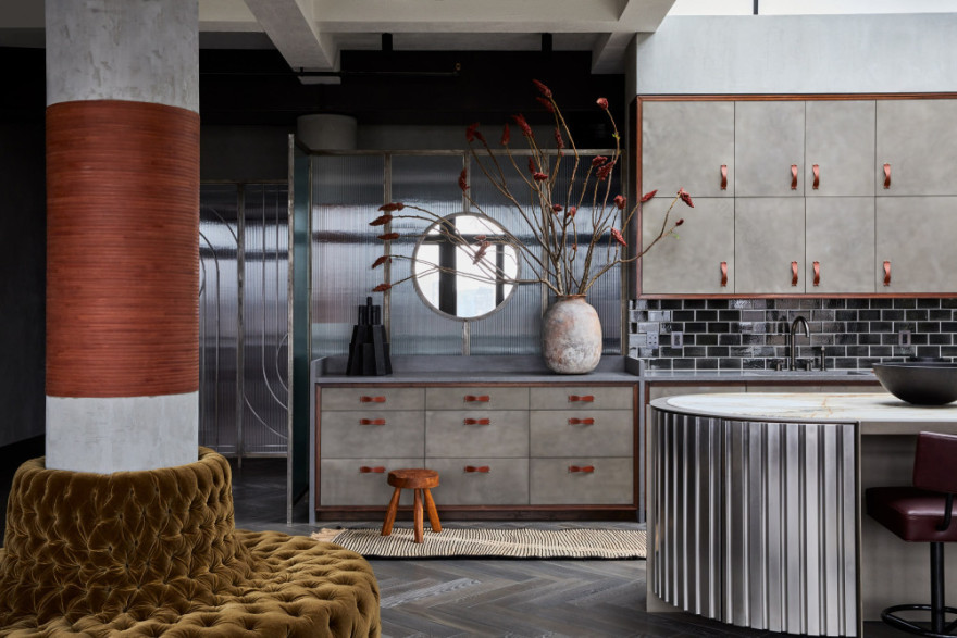 SoHo 阁楼公寓 | 装饰艺术风格的工业风设计-2