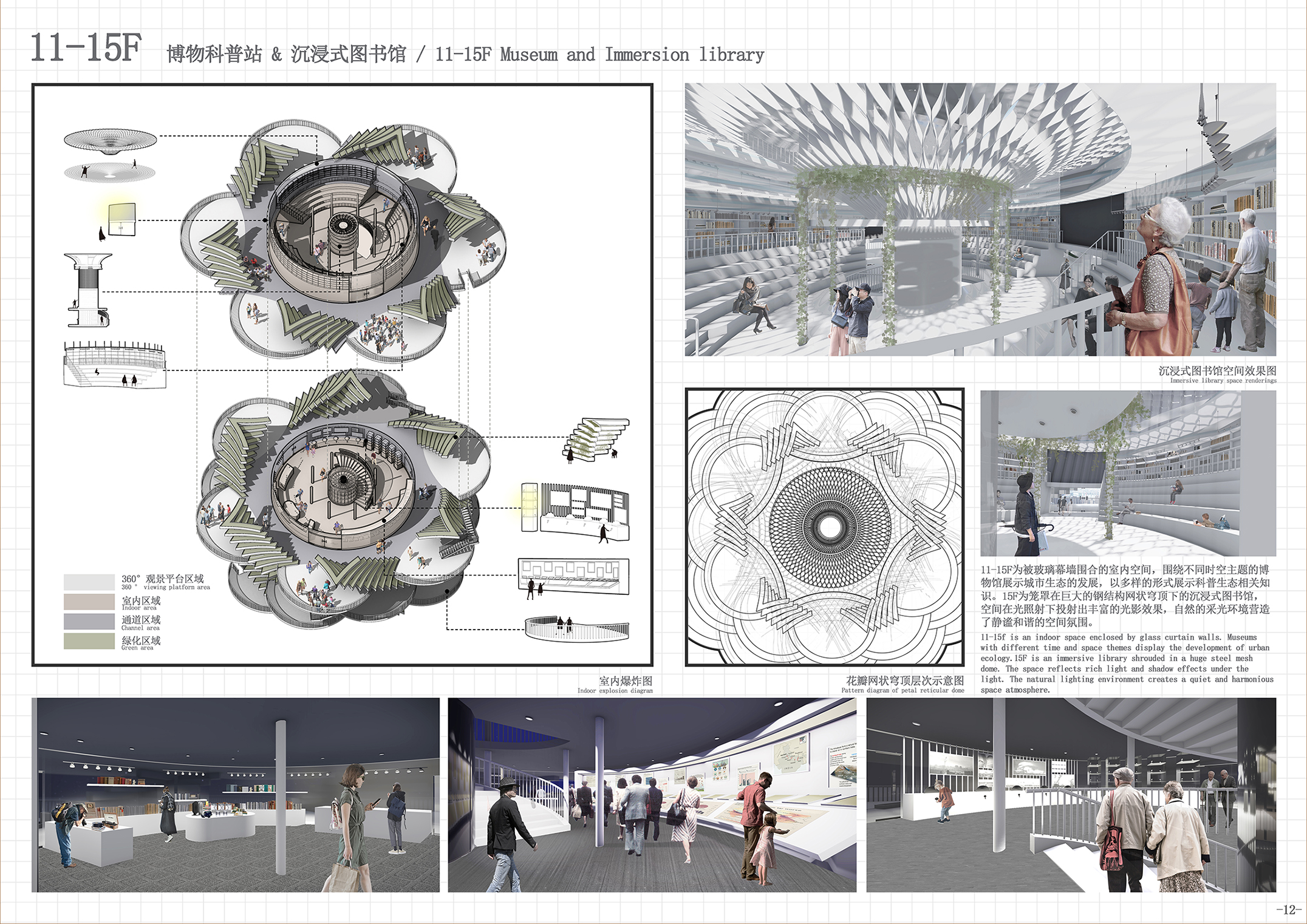 城市空气净化生态塔设计丨俞贝妮-5
