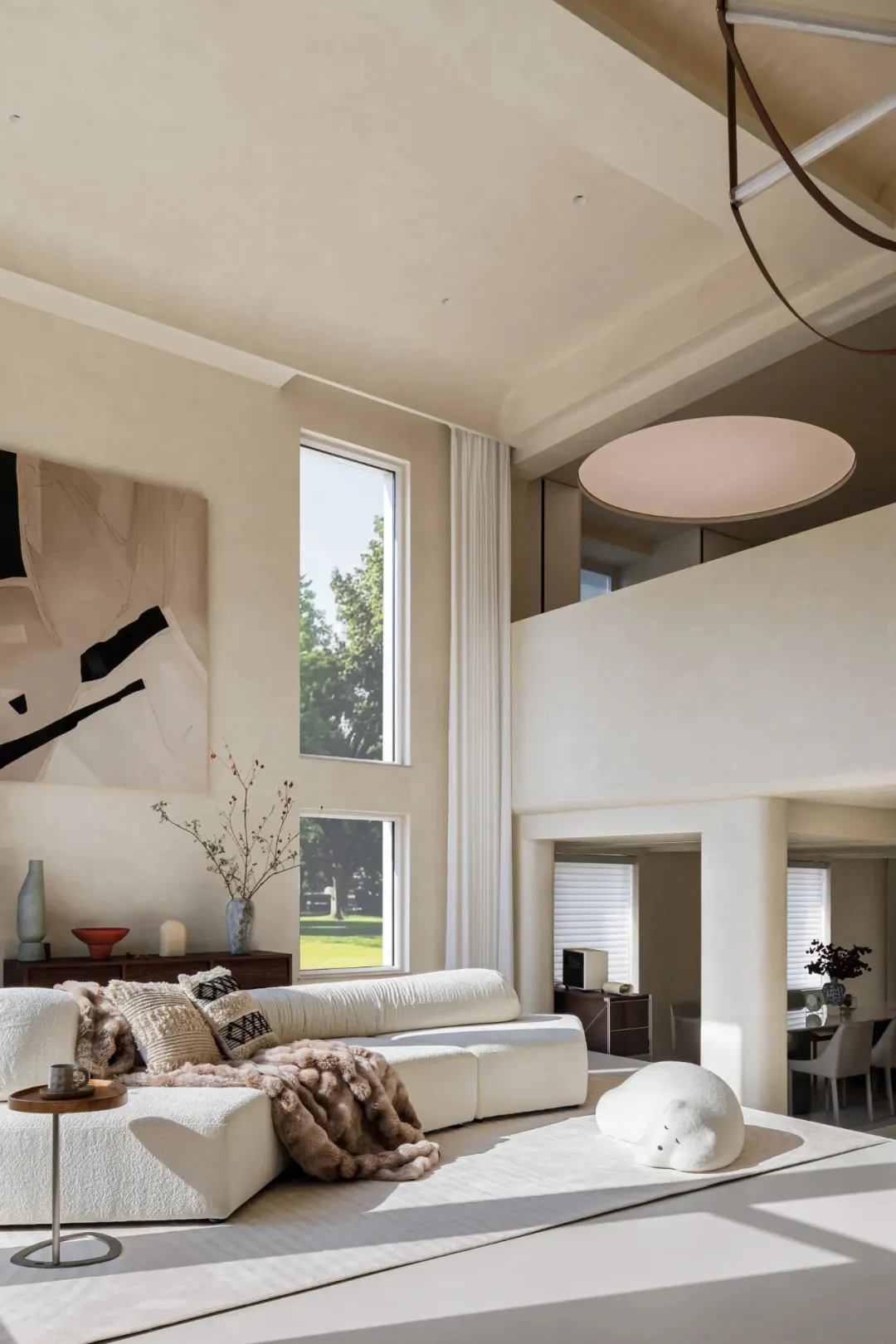 奶油轻侘寂，将生活过成一场私人艺术展-26