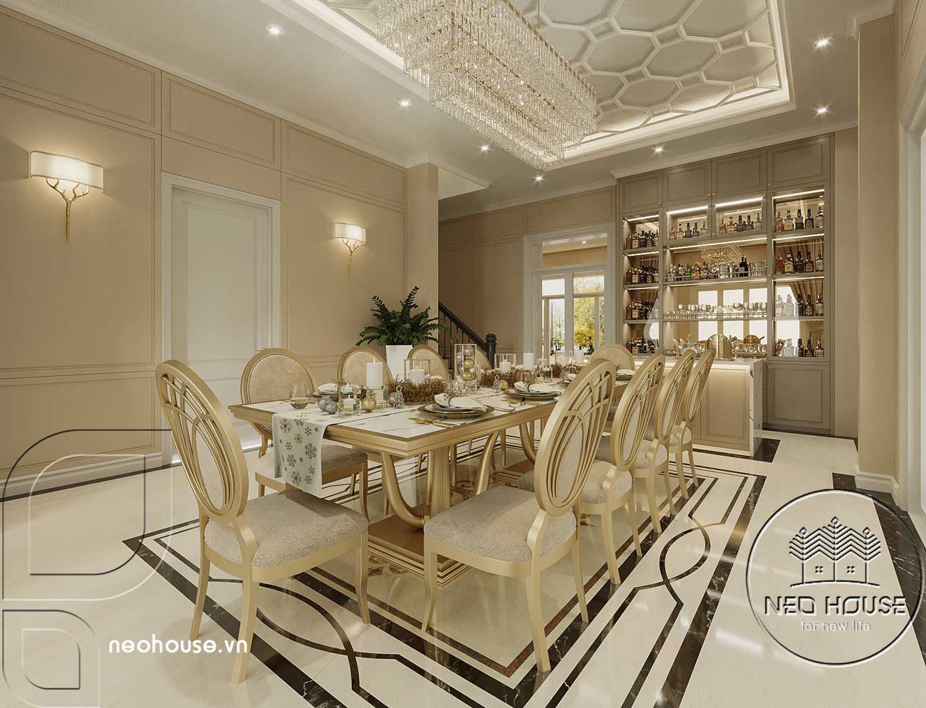 现代法式三层楼办公空间设计案例-23