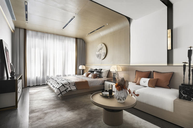 金通绿城·桃李春风合院样板房 | 道家哲学思想融入高品质空间设计-13