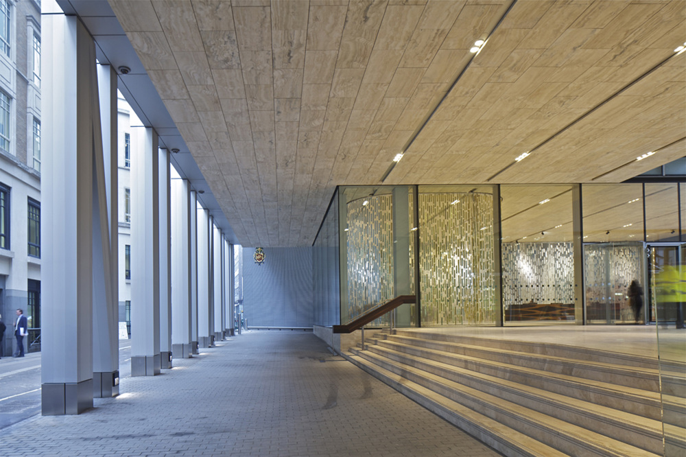 伦敦罗斯柴尔德银行大堂声学与观景过滤窗帘设计丨英国伦敦丨Inside Outside-22