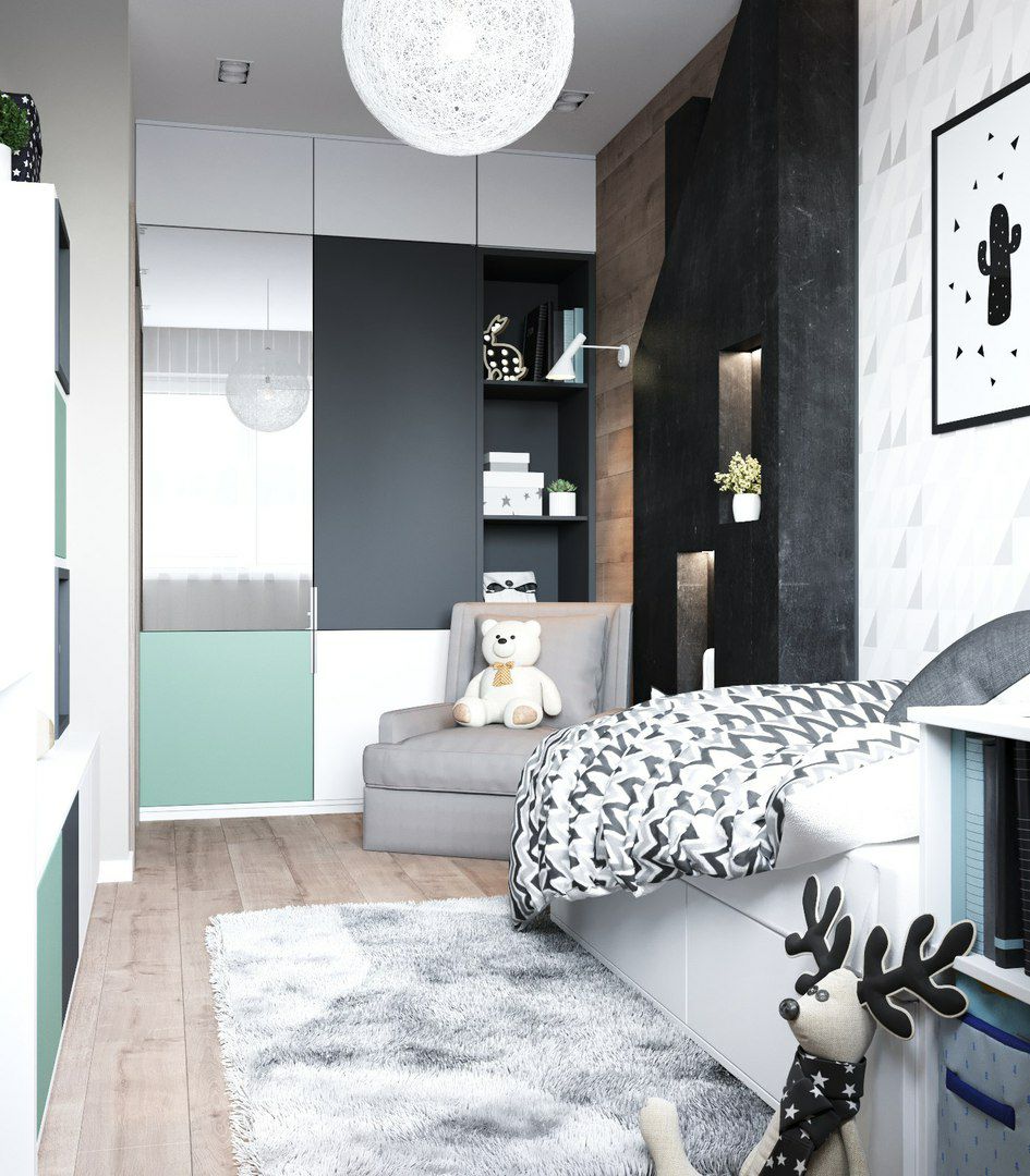 双人间与单人间儿童房设计解析-23