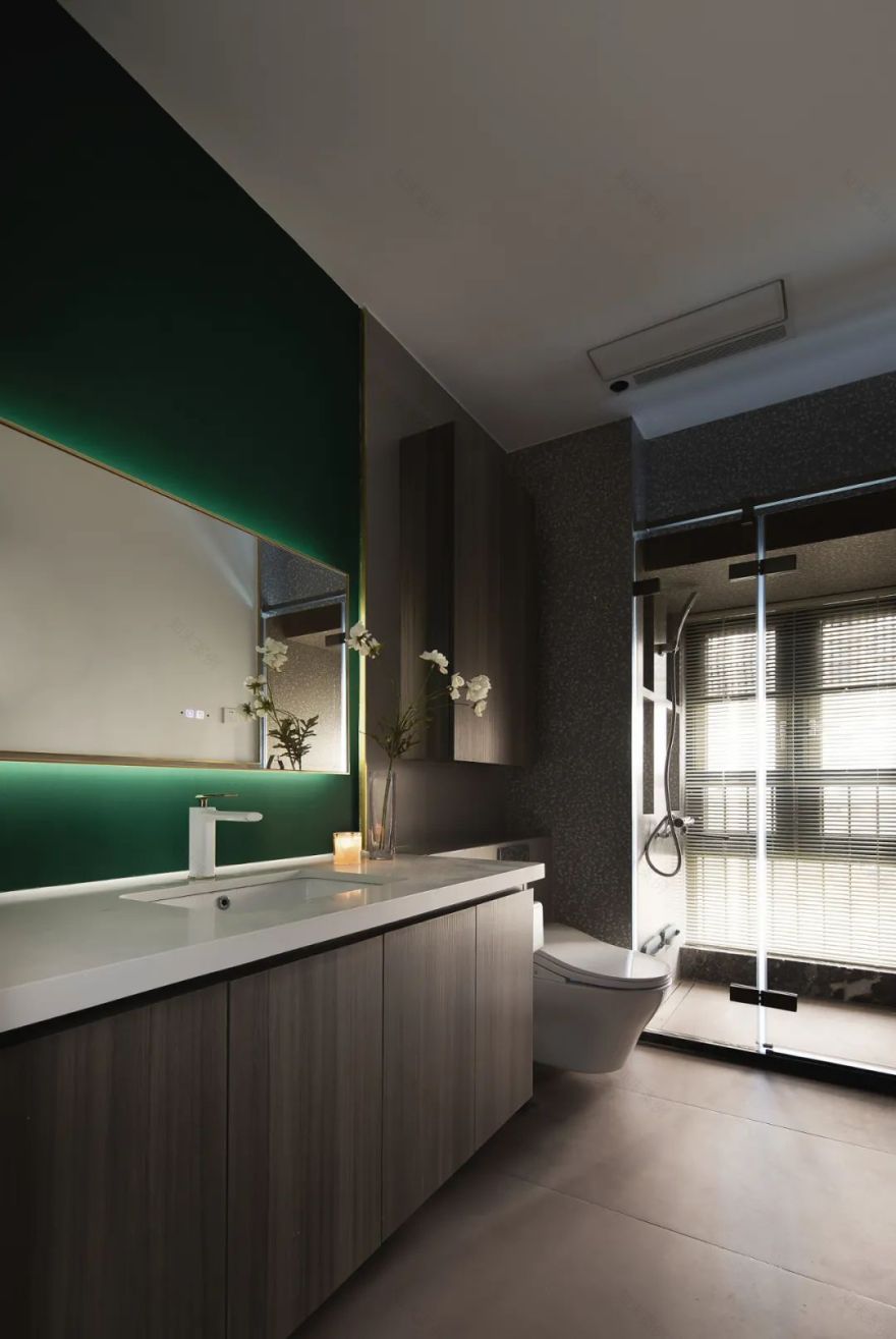 撞色个性都市 90 后住宅设计-73