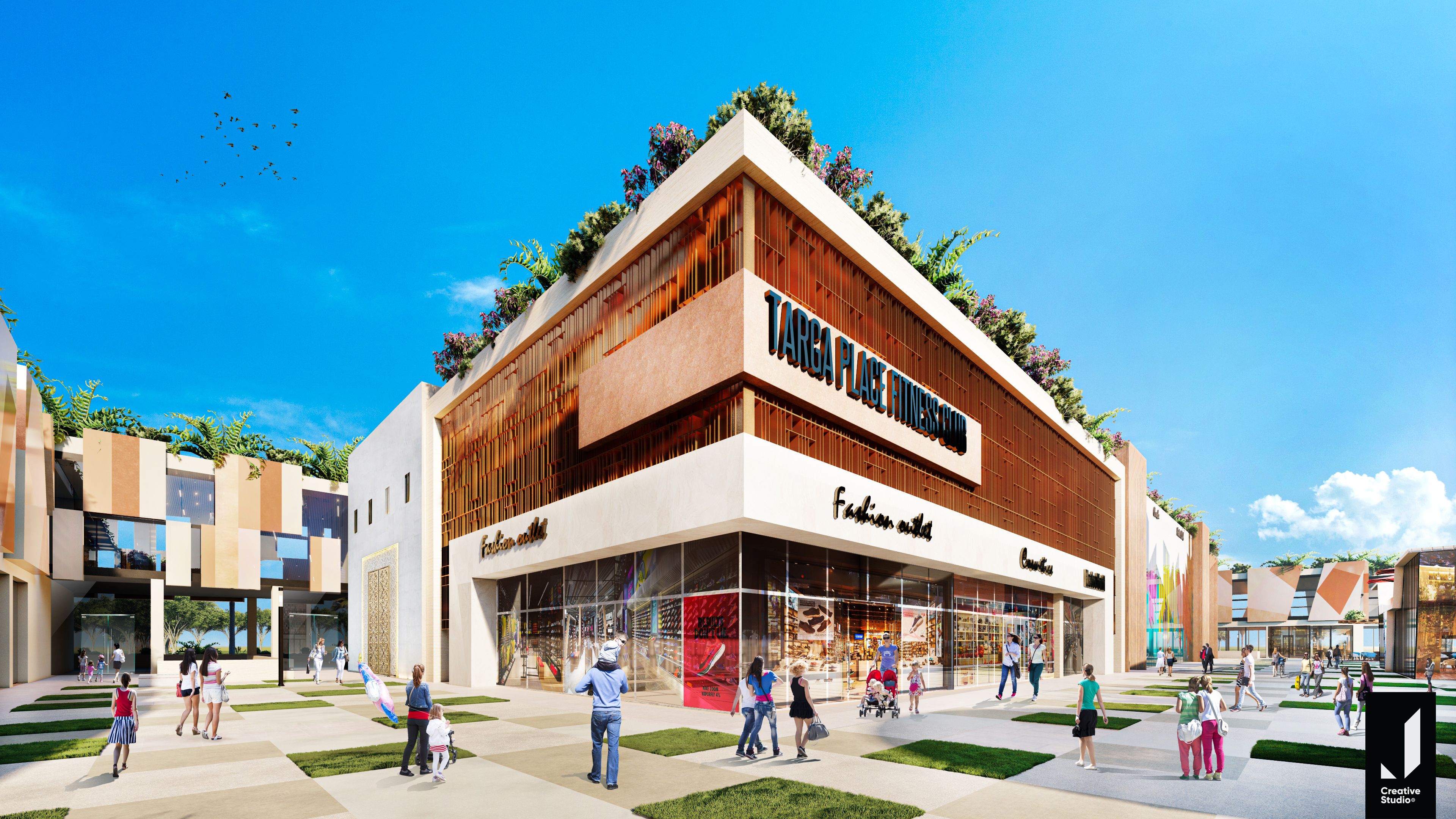 塔尔加广场商业中心丨摩洛哥马拉喀什-16