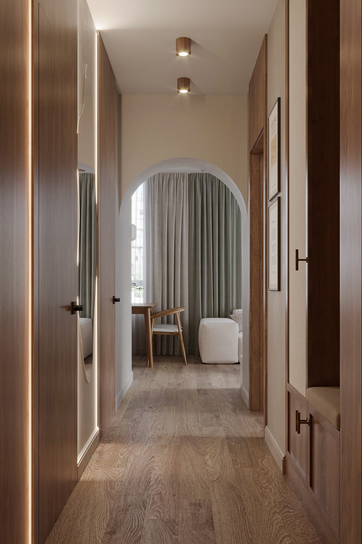 清新绿空间设计 轻盈又养眼-6