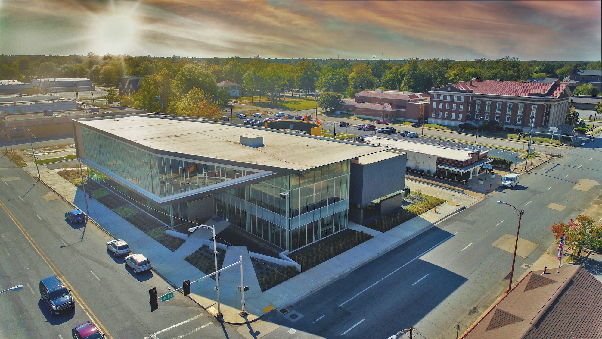 松布拉夫主图书馆丨美国丨Polk Stanley Wilcox Architects-36